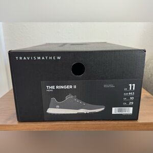 Travis Matthew The Ringer II Mens Sz 11 Golf shoe box only shoebox w/ 2 inserts